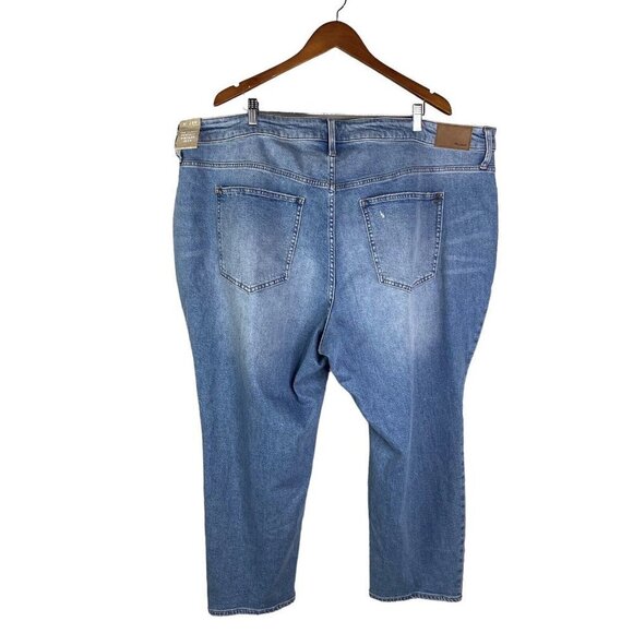 Madewell The Plus Curvy Perfect Vintage jeans Distressed size 28W New - Picture 2 of 7